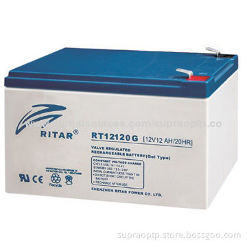 12V/120Ah Sealed Lead-acid Batteries, UL/CE Certified